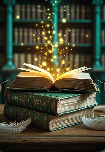 Libro con una luz suave, representando conexión con el alma a través de los Registros Akáshicos.